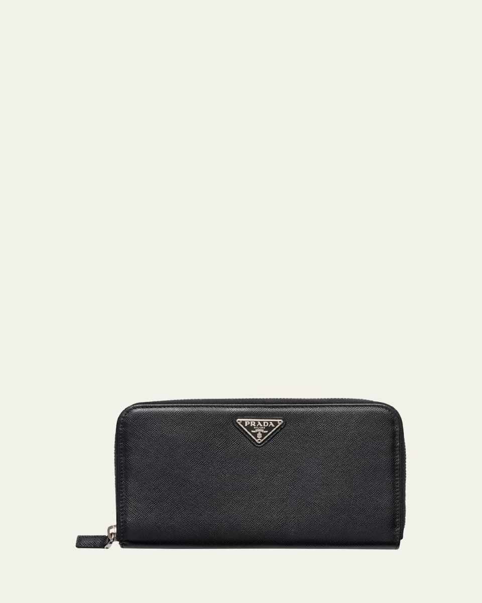 Saffiano Leather Continental Wallet